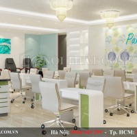 Thiết kế nội thất tiệm nail Paradise - TP.HCM